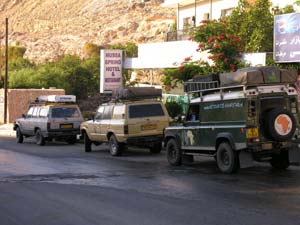 een clubje overlanders